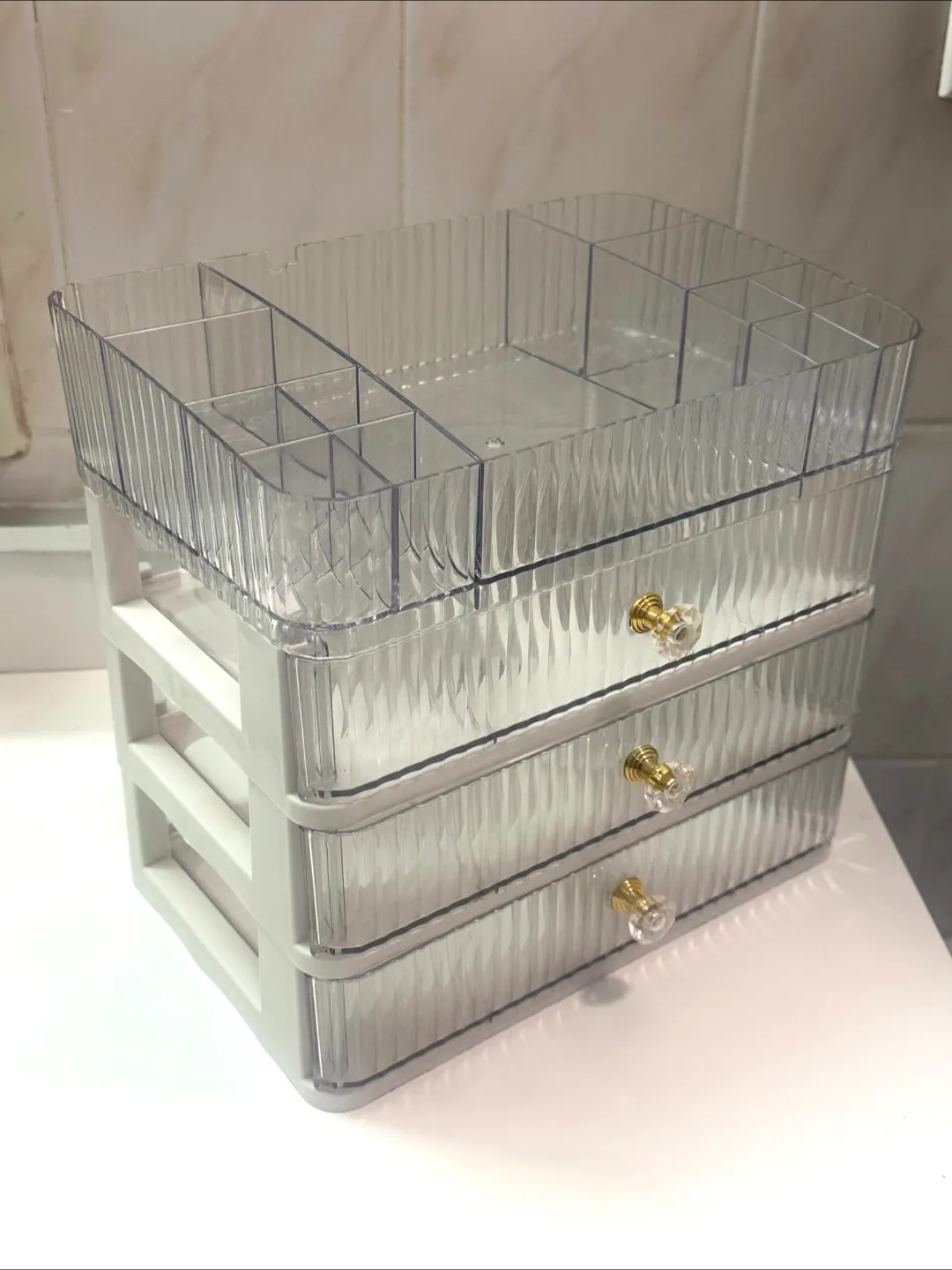 Cosmetic Organizer with 3 Drawers image indicator(4)