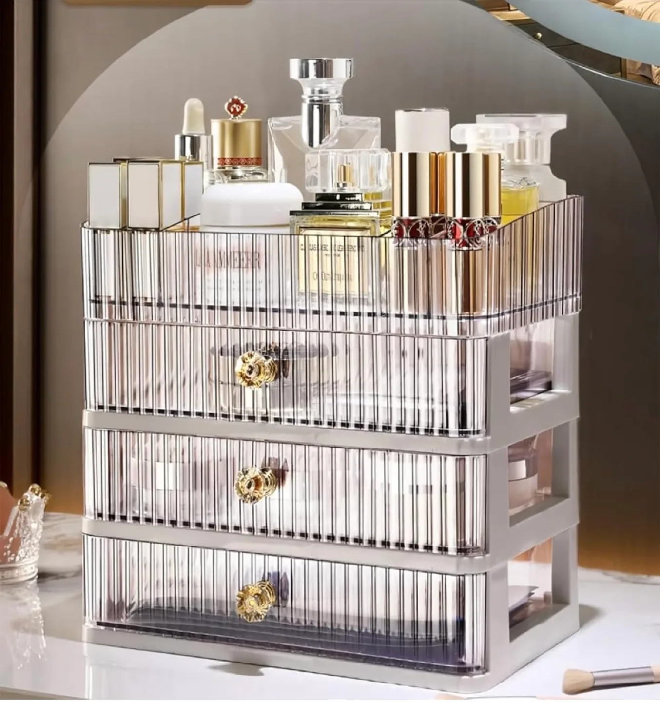 Cosmetic Organizer with 3 Drawers thumbnail