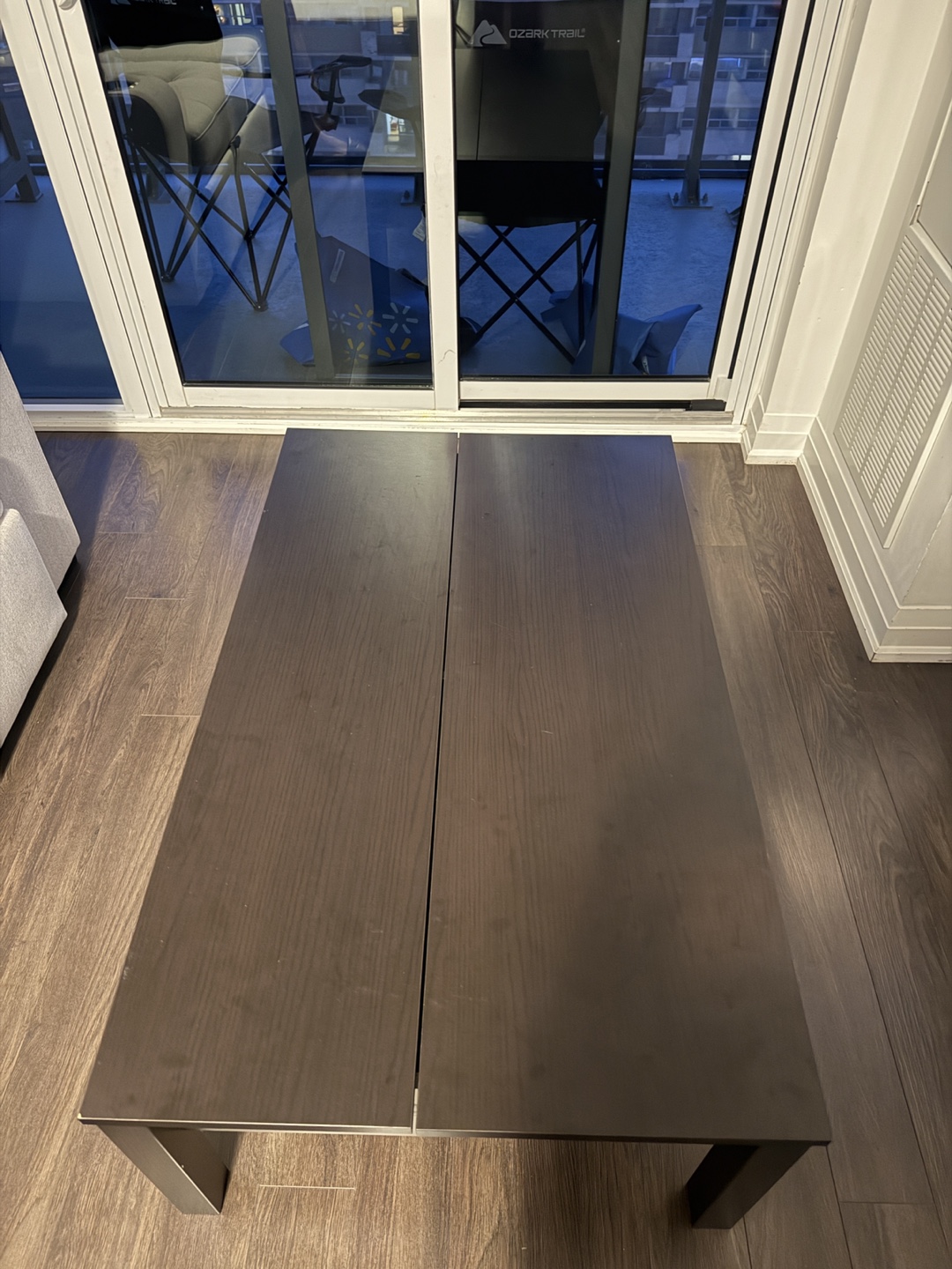 IKEA Dark Brown Lift Top Coffee Table - photo 2