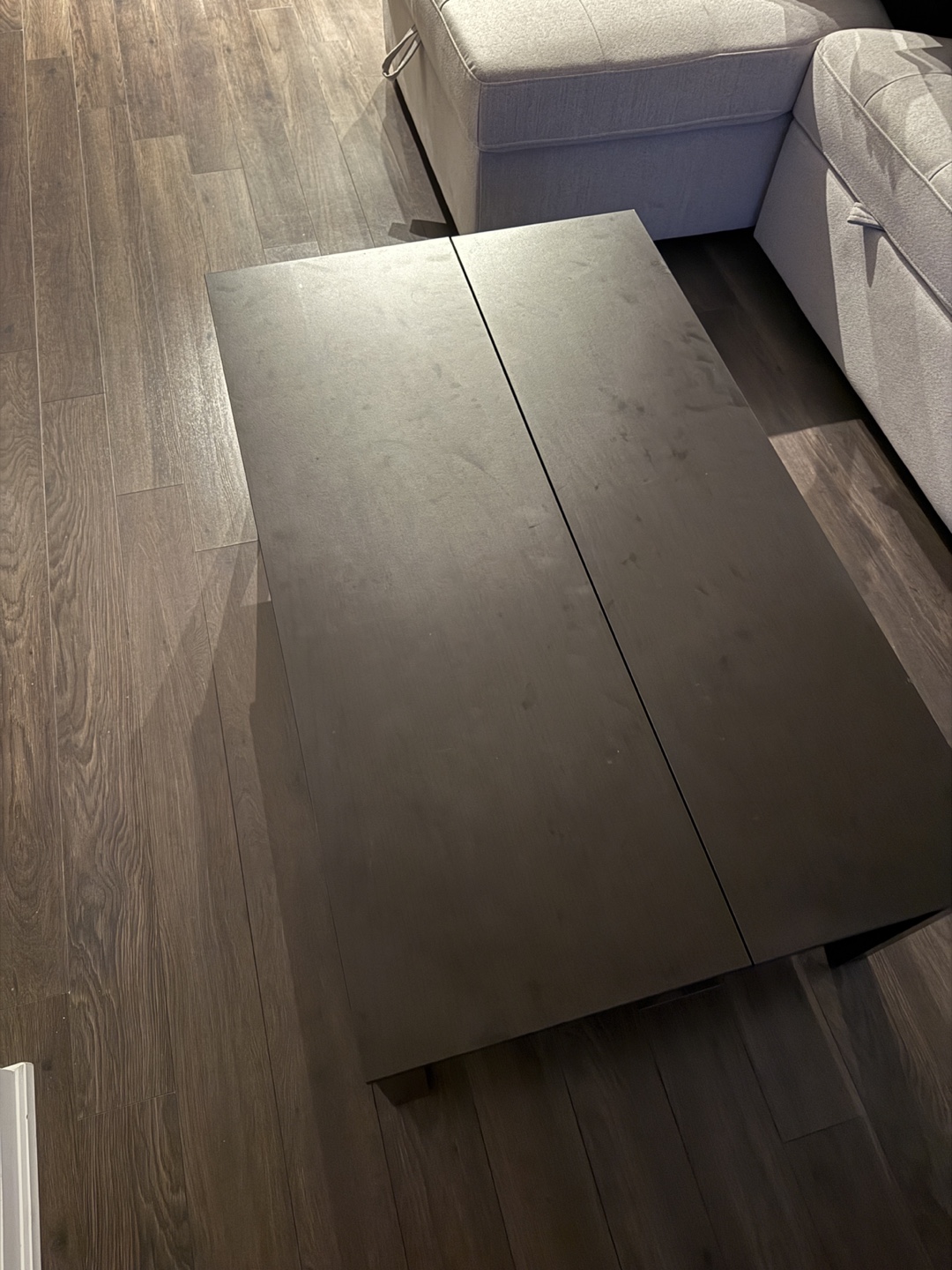 IKEA Dark Brown Lift Top Coffee Table