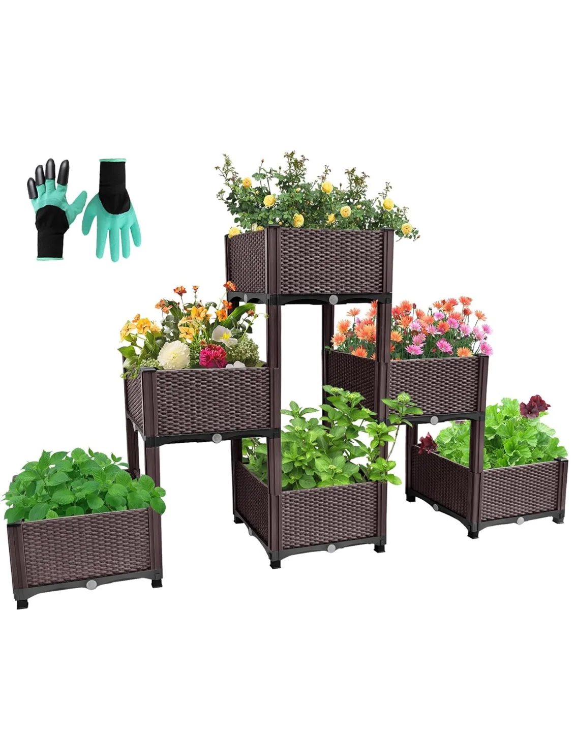 Emails Raised Garden Bed Kit 6 Boxes New in Box thumbnail