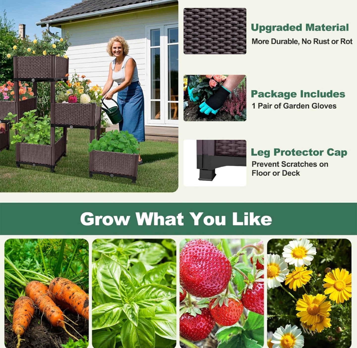 Emails Raised Garden Bed Kit 6 Boxes New in Box - photo 4
