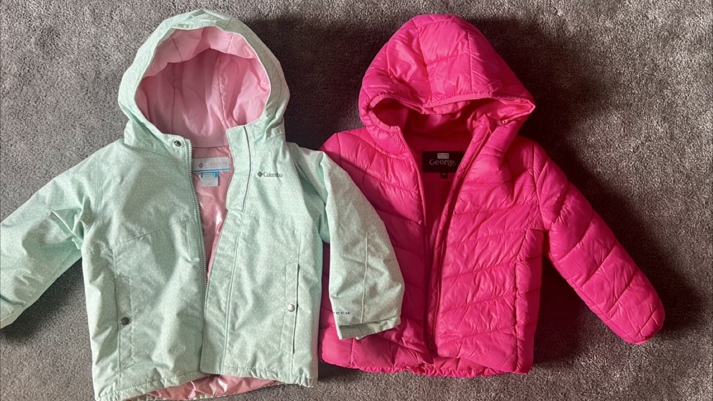 Size 4T - Columbia & George Girls' Winter Jackets