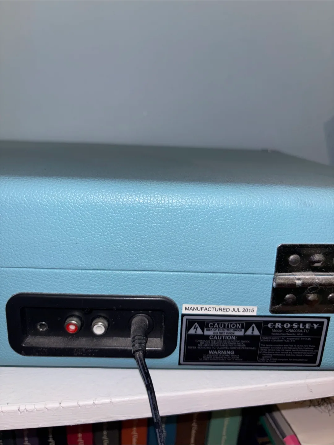 Crosley Cruiser Turntable - Light Blue image indicator(4)