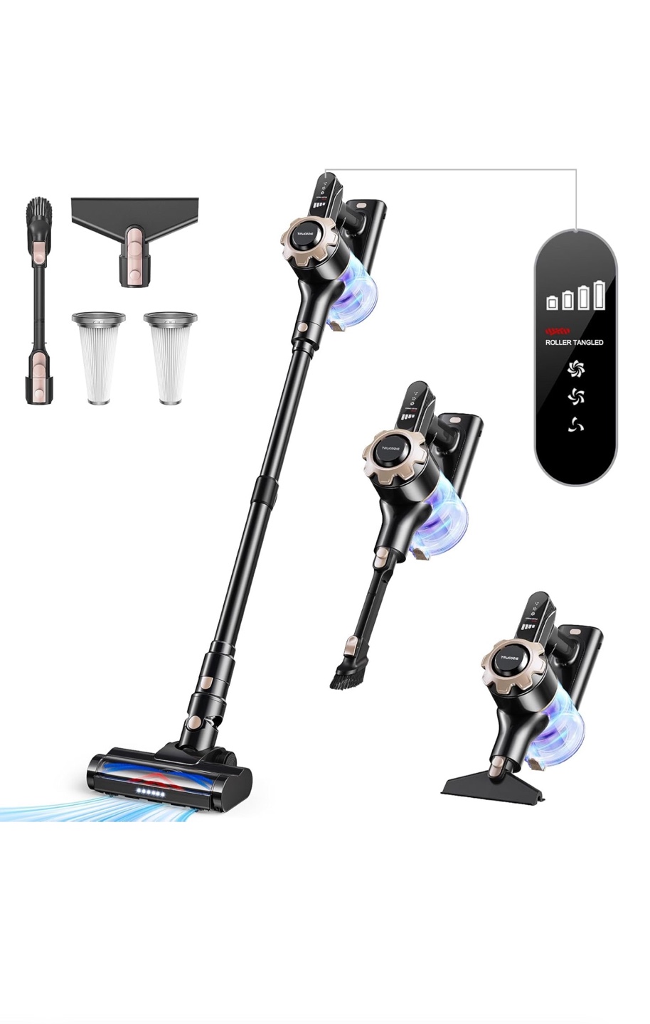 Brand New Trucozie Cordless Vacuum Cleaner – Black
