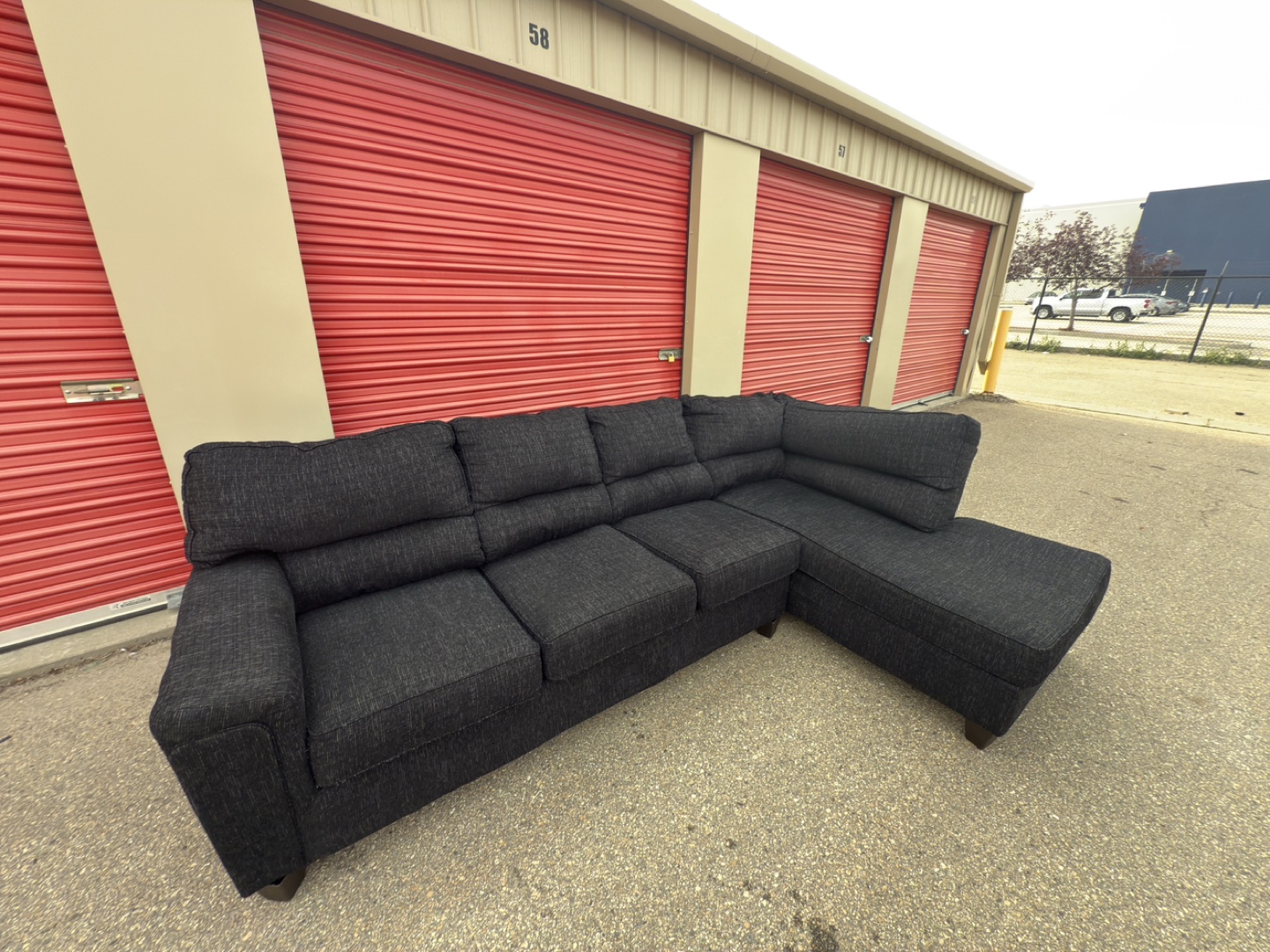 Black Sectional Sofa