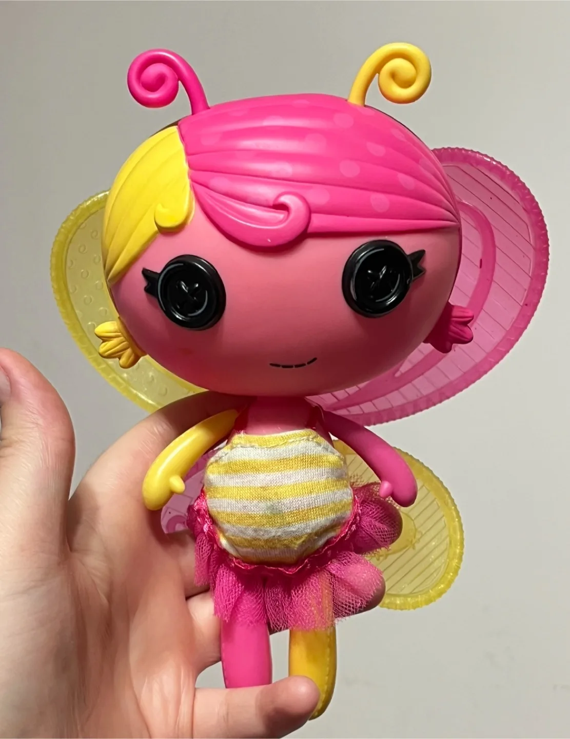 Lalaloopsy Littles Fairy Doll - Pink and Yellow thumbnail