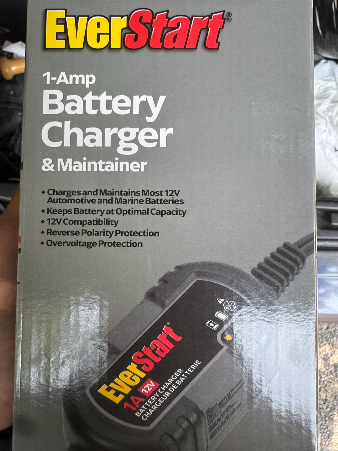 EverStart 1-Amp Battery Charger & Maintainer thumbnail