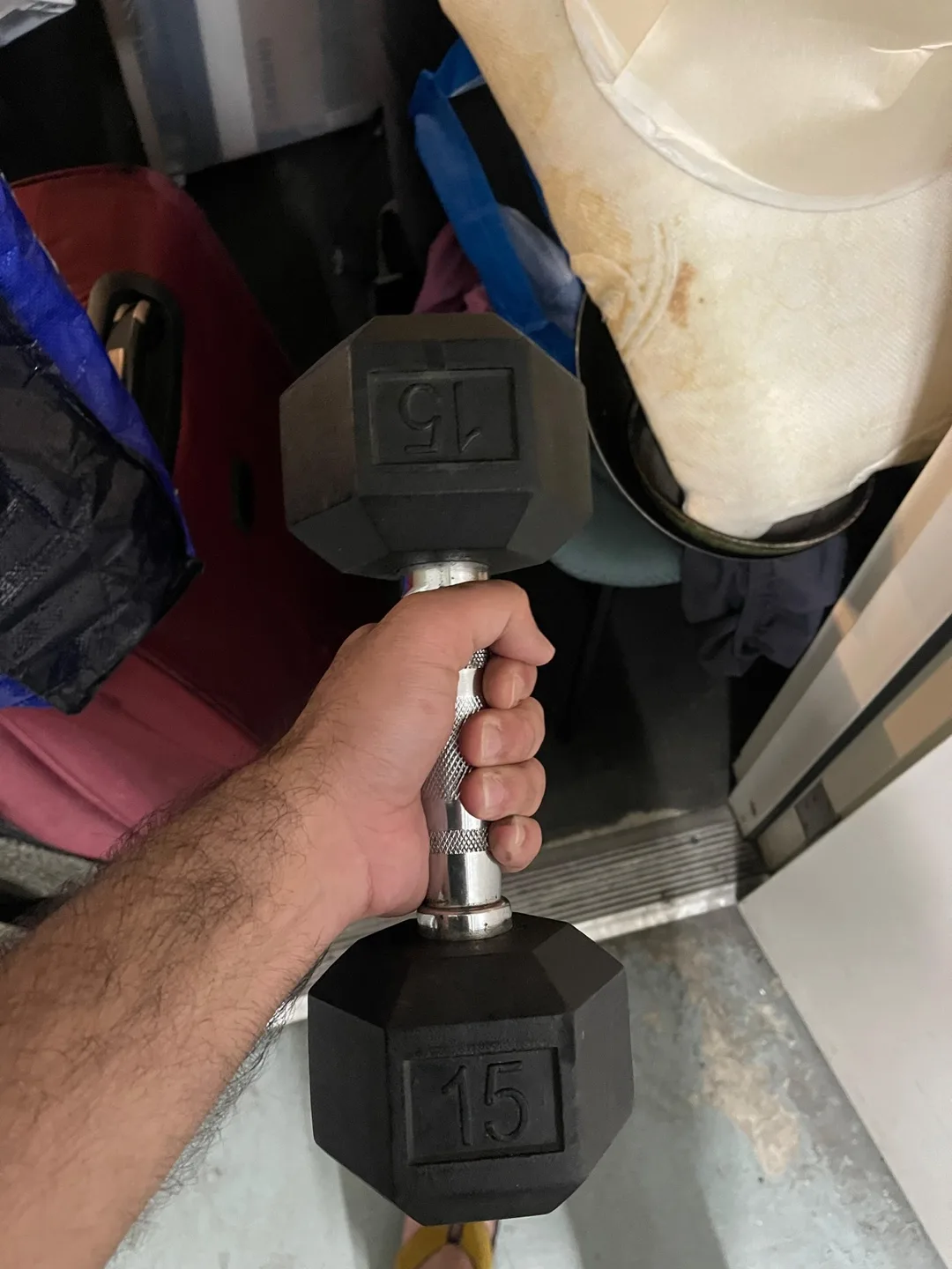 Pair of 15 lb Dumbbells thumbnail