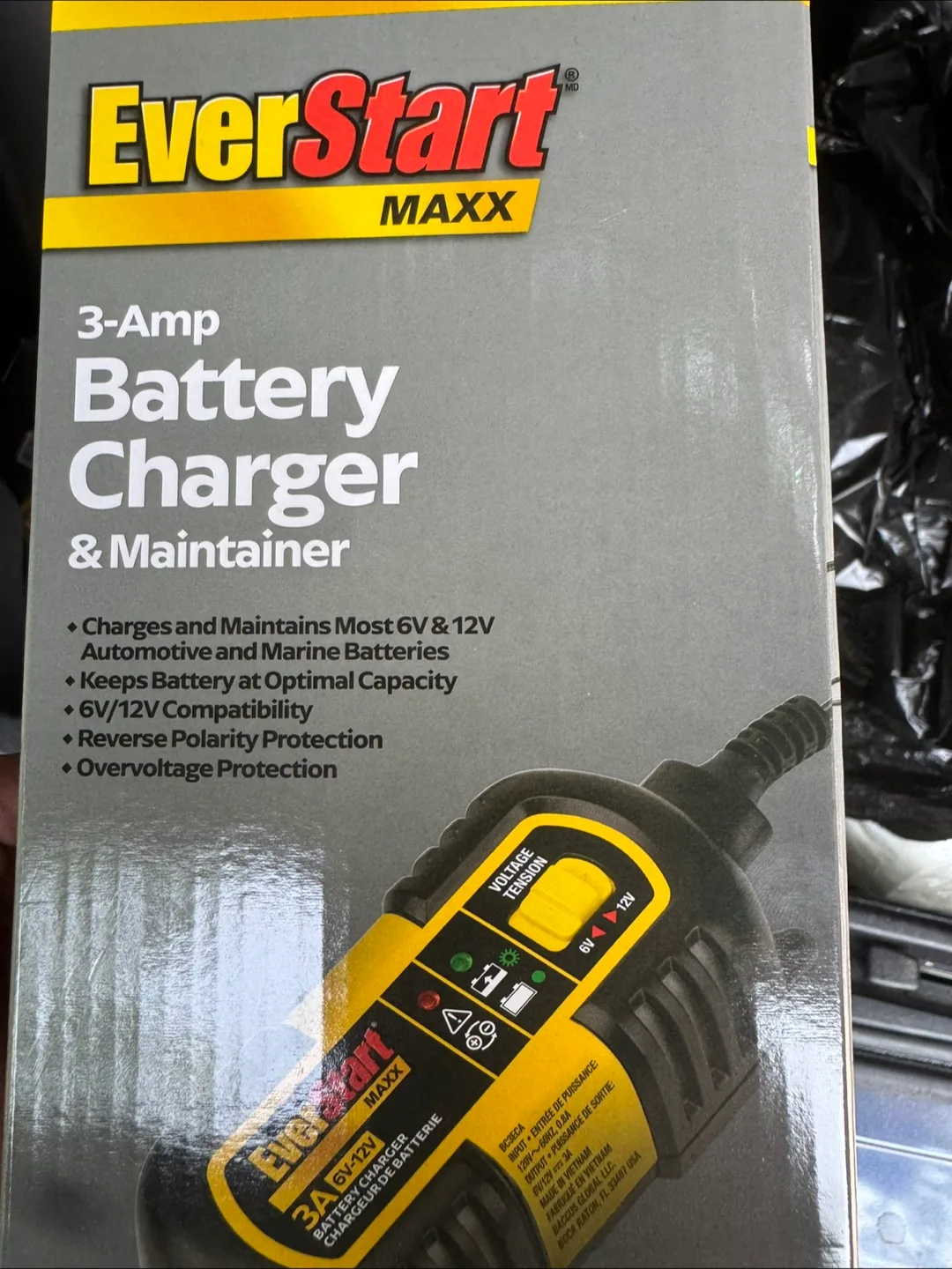 EverStart MAXX 3-Amp Battery Charger & Maintainer thumbnail