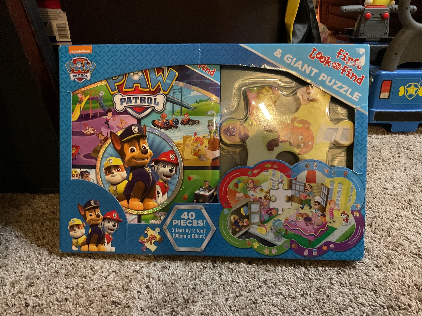 Paw Patrol First Look & Find Giant Puzzle - 40 Pieces