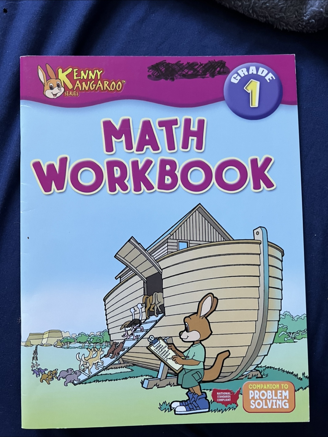 Kenny Kangaroo Math Workbook Grade 1