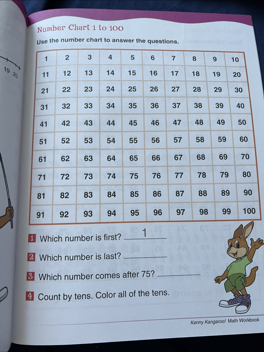 Kenny Kangaroo Math Workbook Grade 1 - photo 4