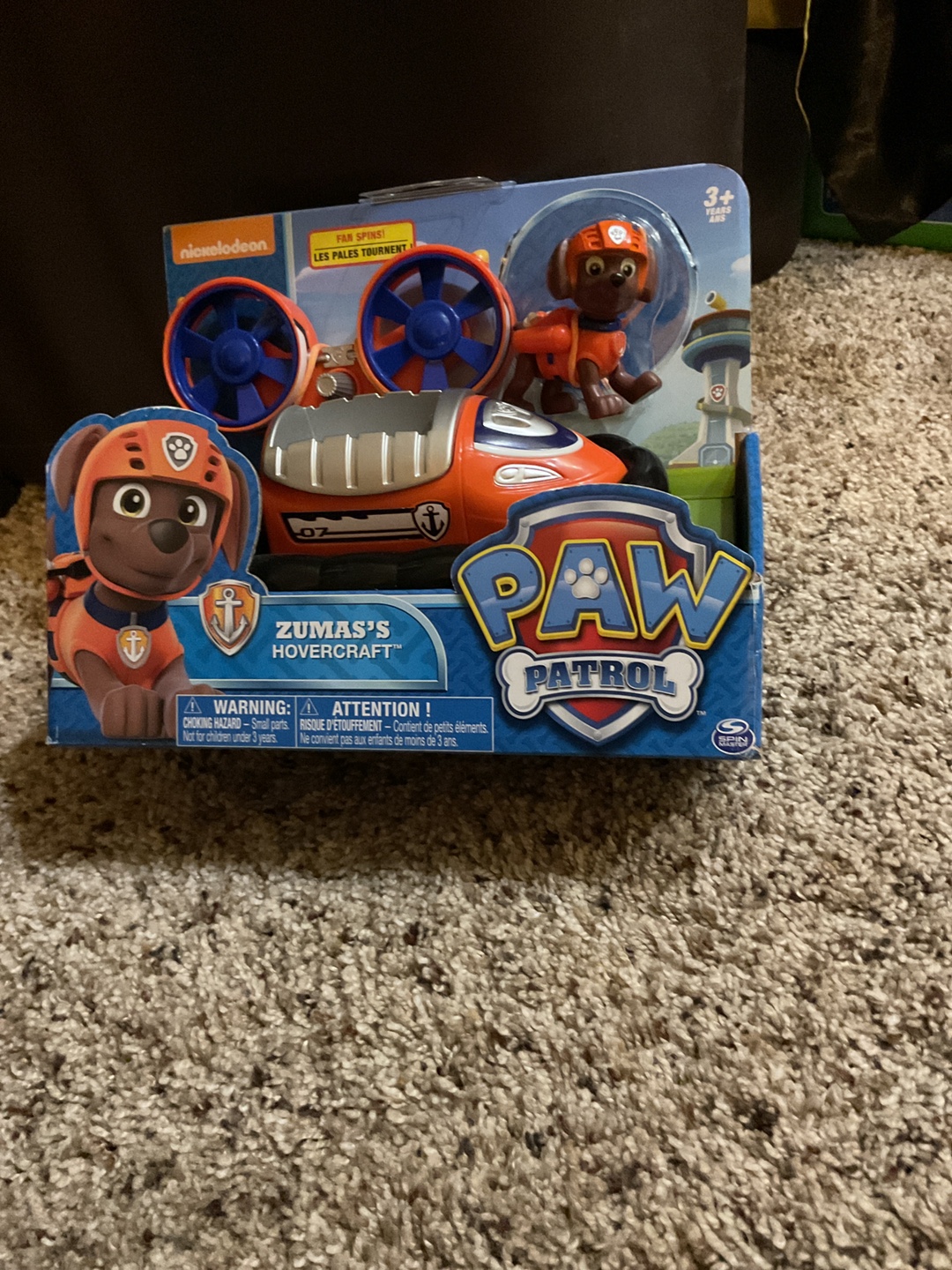 New Paw Patrol Zuma's Hovercraft Toy