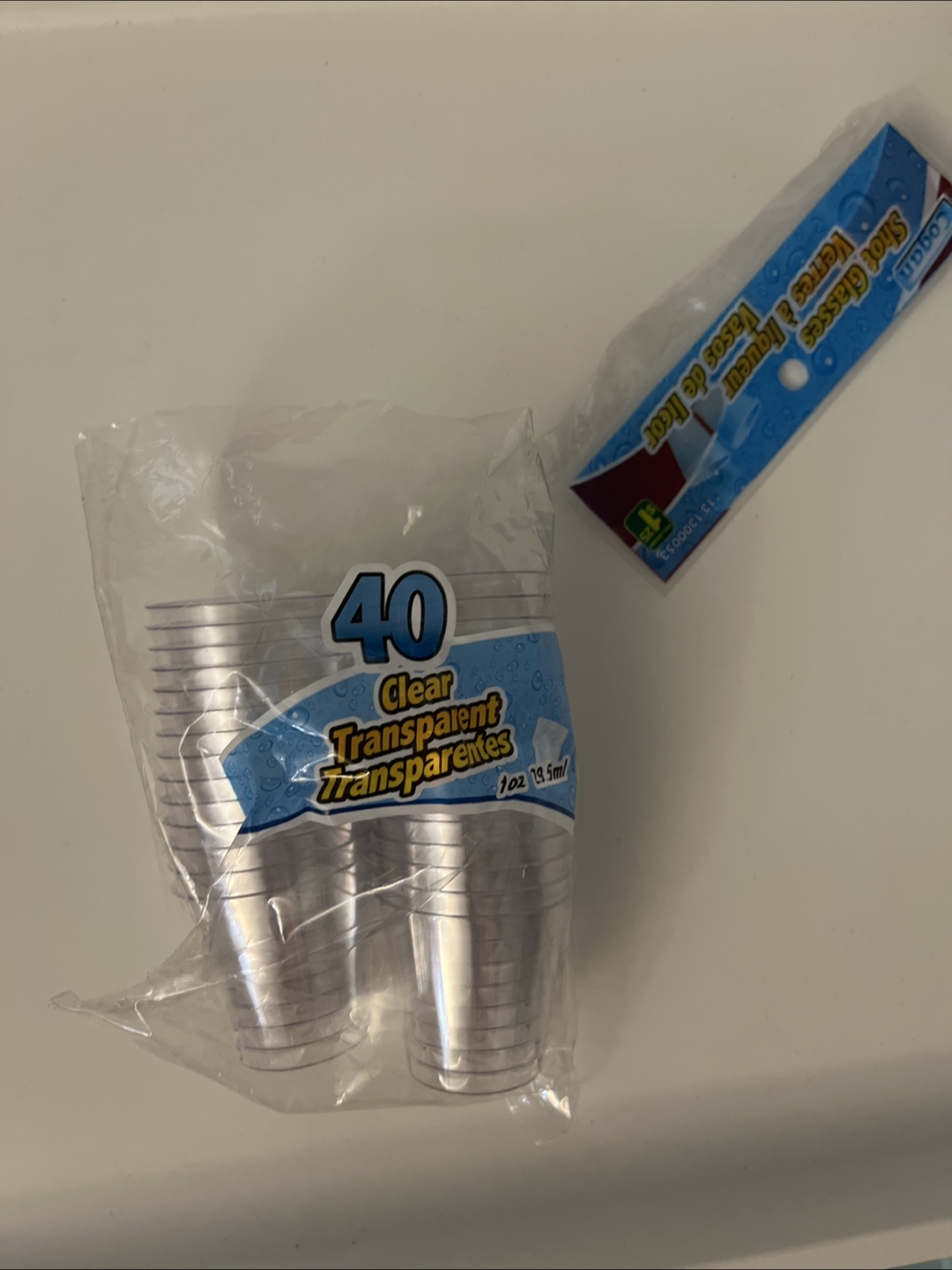 Cogan Shot Glasses - 40 Clear Glasses