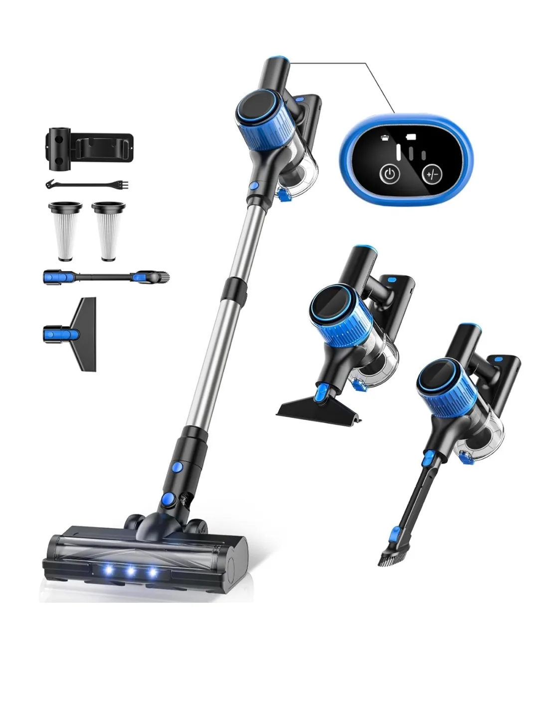 Brand New A27 Cordless Vacuum Cleaner – Blue thumbnail