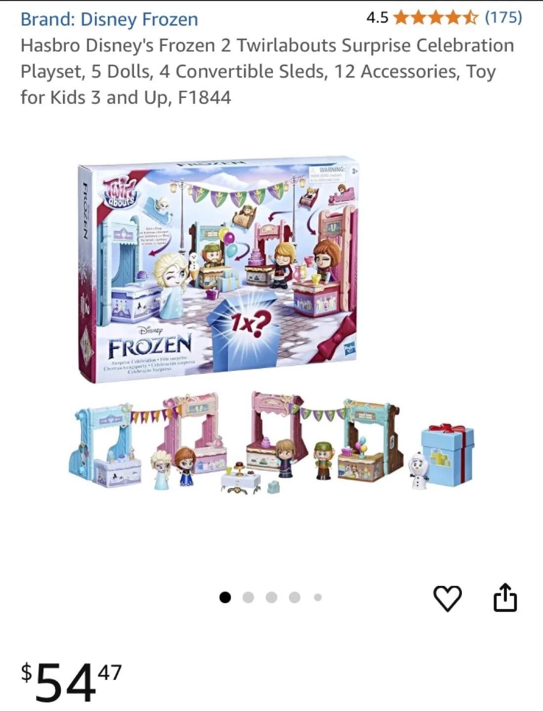 Disney Frozen 2 Twirlabouts Playset image indicator(3)