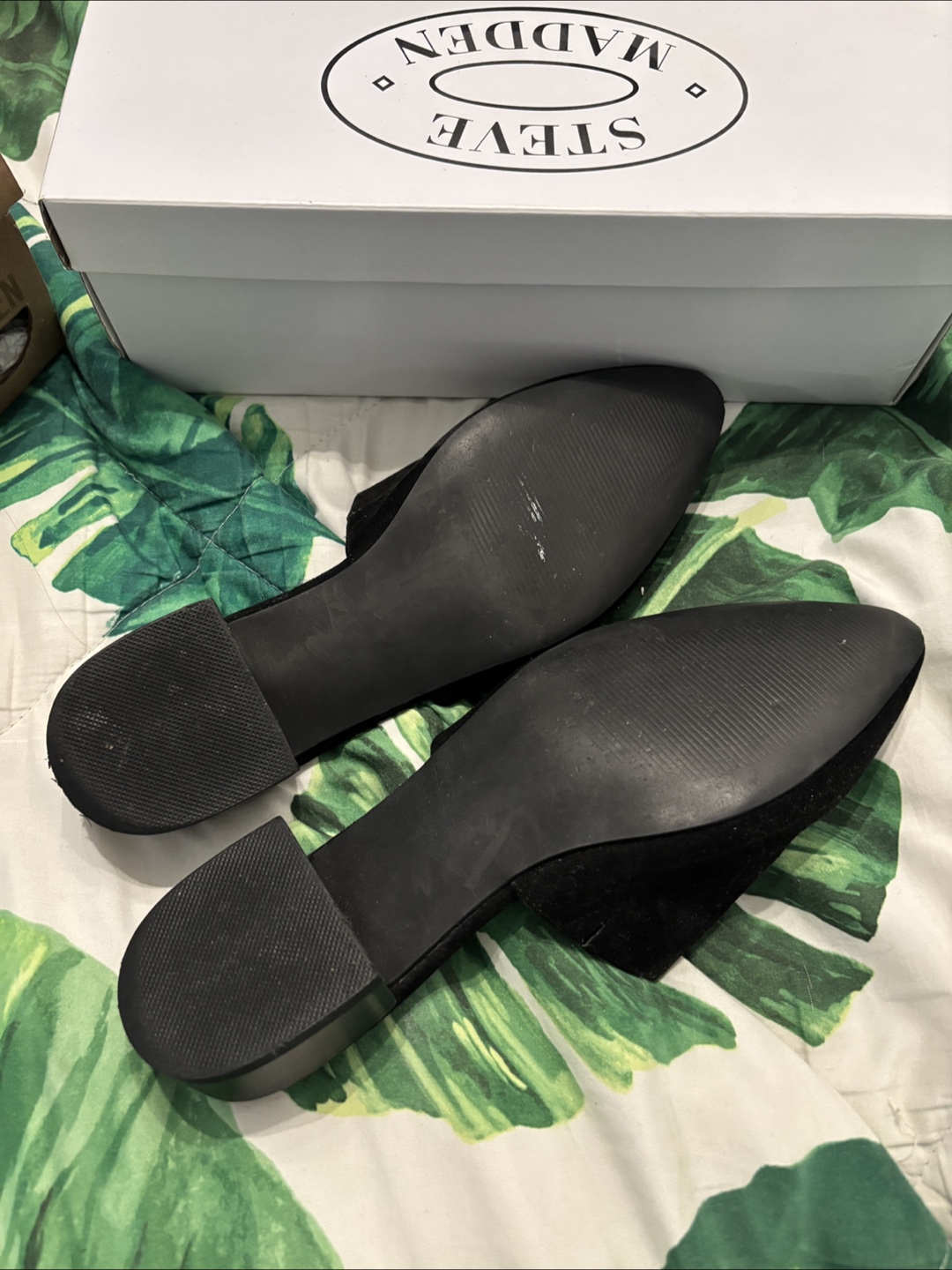 Steve Madden Calyce1 Black Mule Shoe - Size 8.5 - photo 3