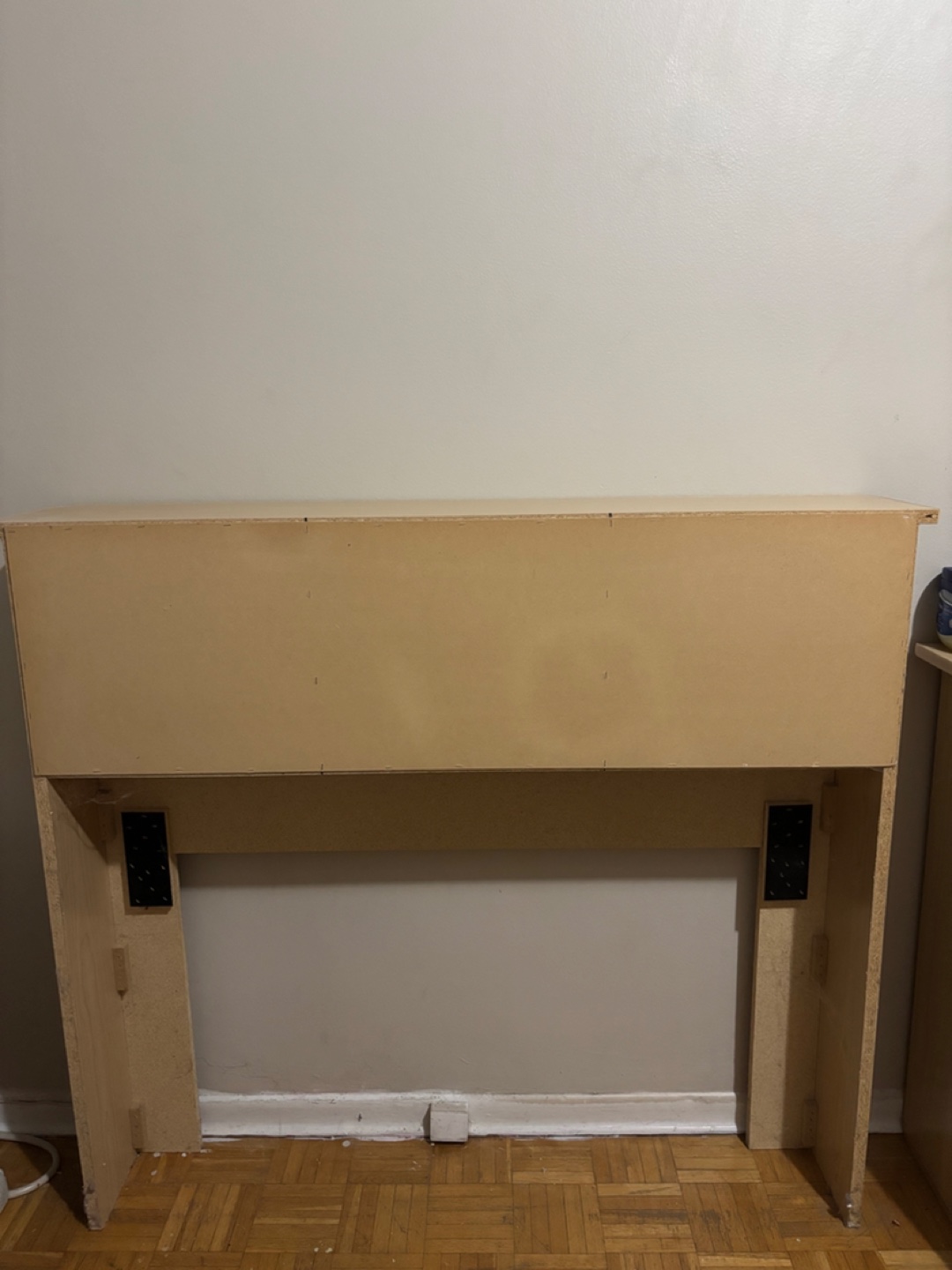Wooden Headboard with Storage - photo 2