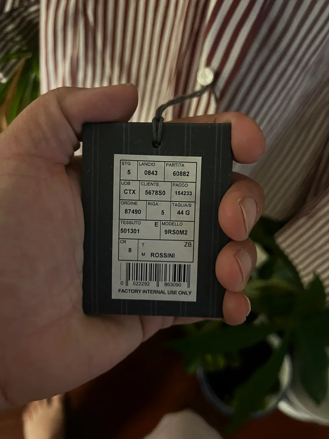 Ermenegildo Zegna Striped Shirt - Size 44 image indicator(3)