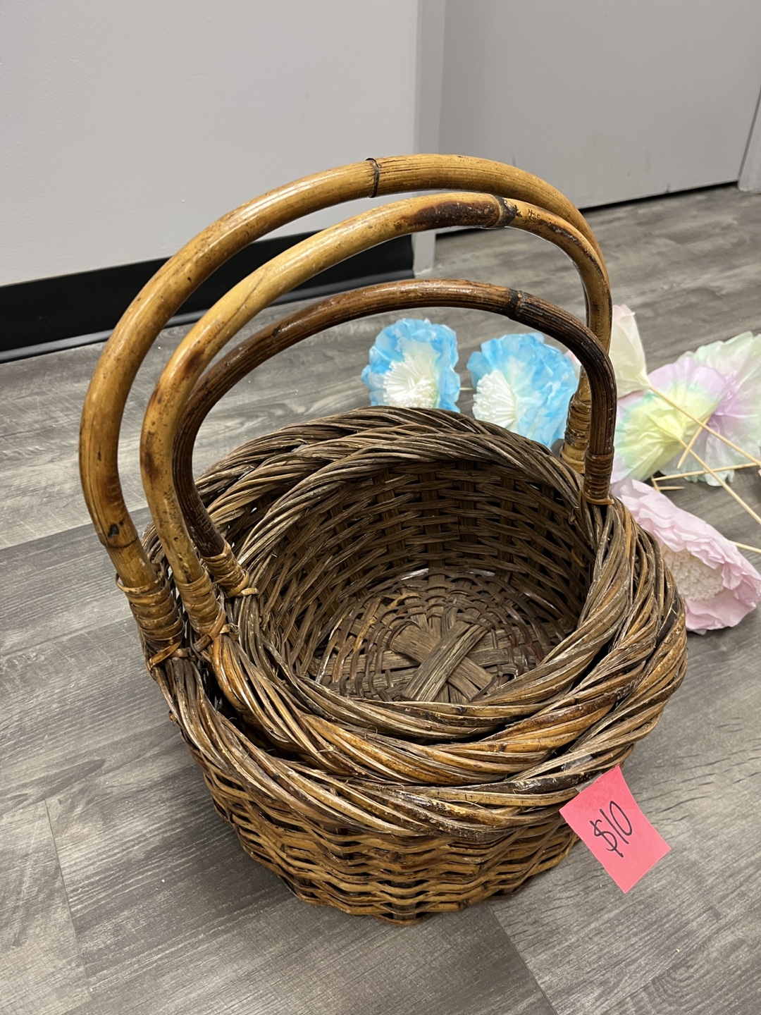 Wicker Basket Set