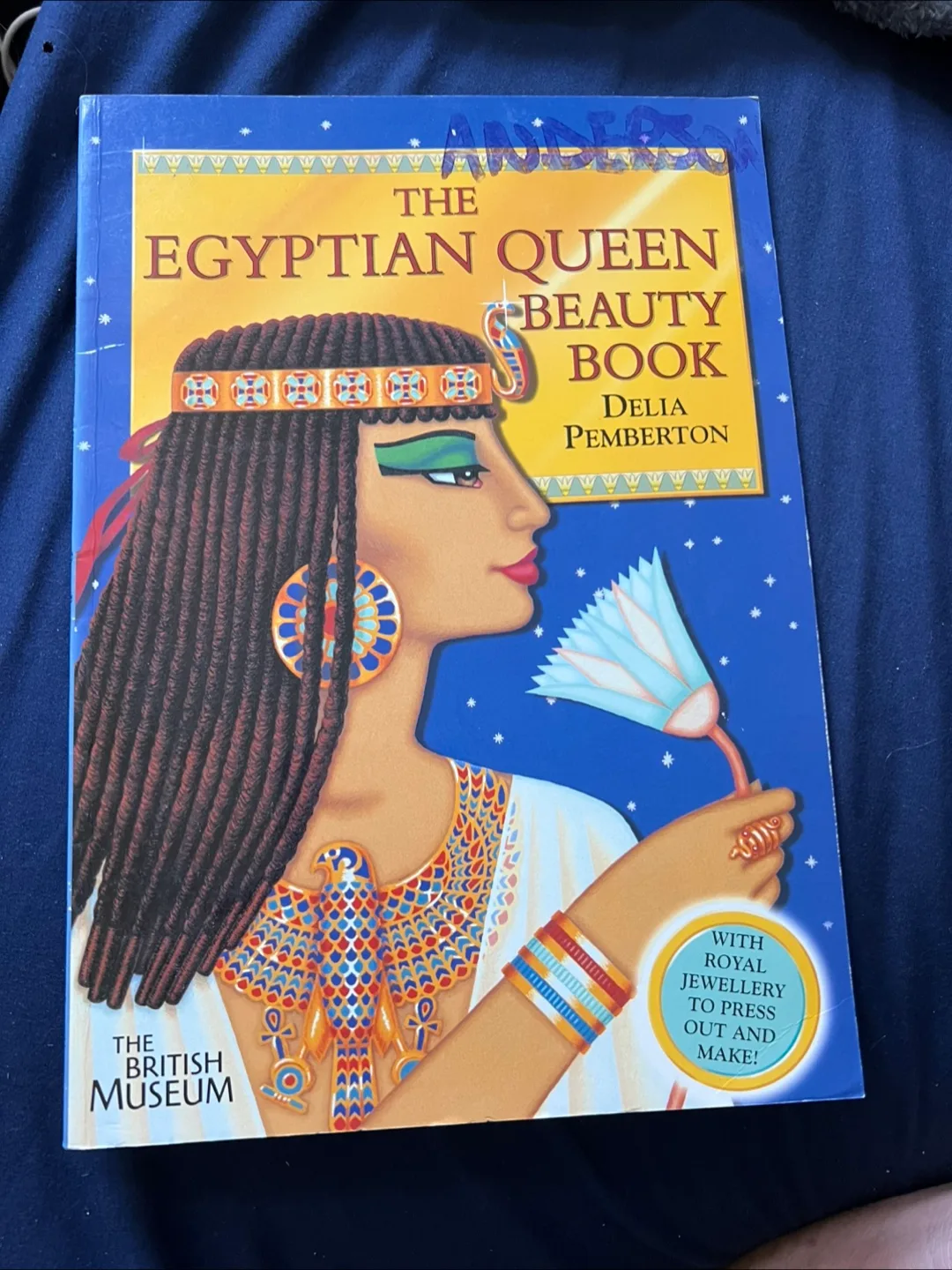 The Egyptian Queen Beauty Book by Delia Pemberton thumbnail