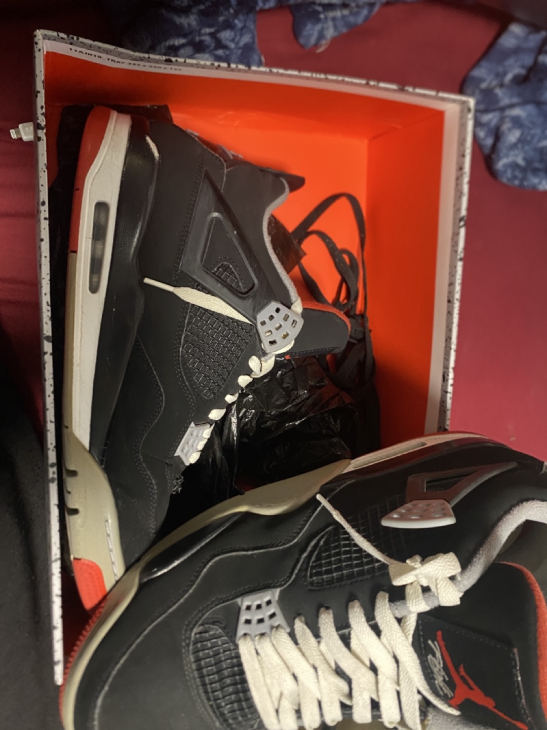 Air Jordan 4 Retro Bred - photo 2