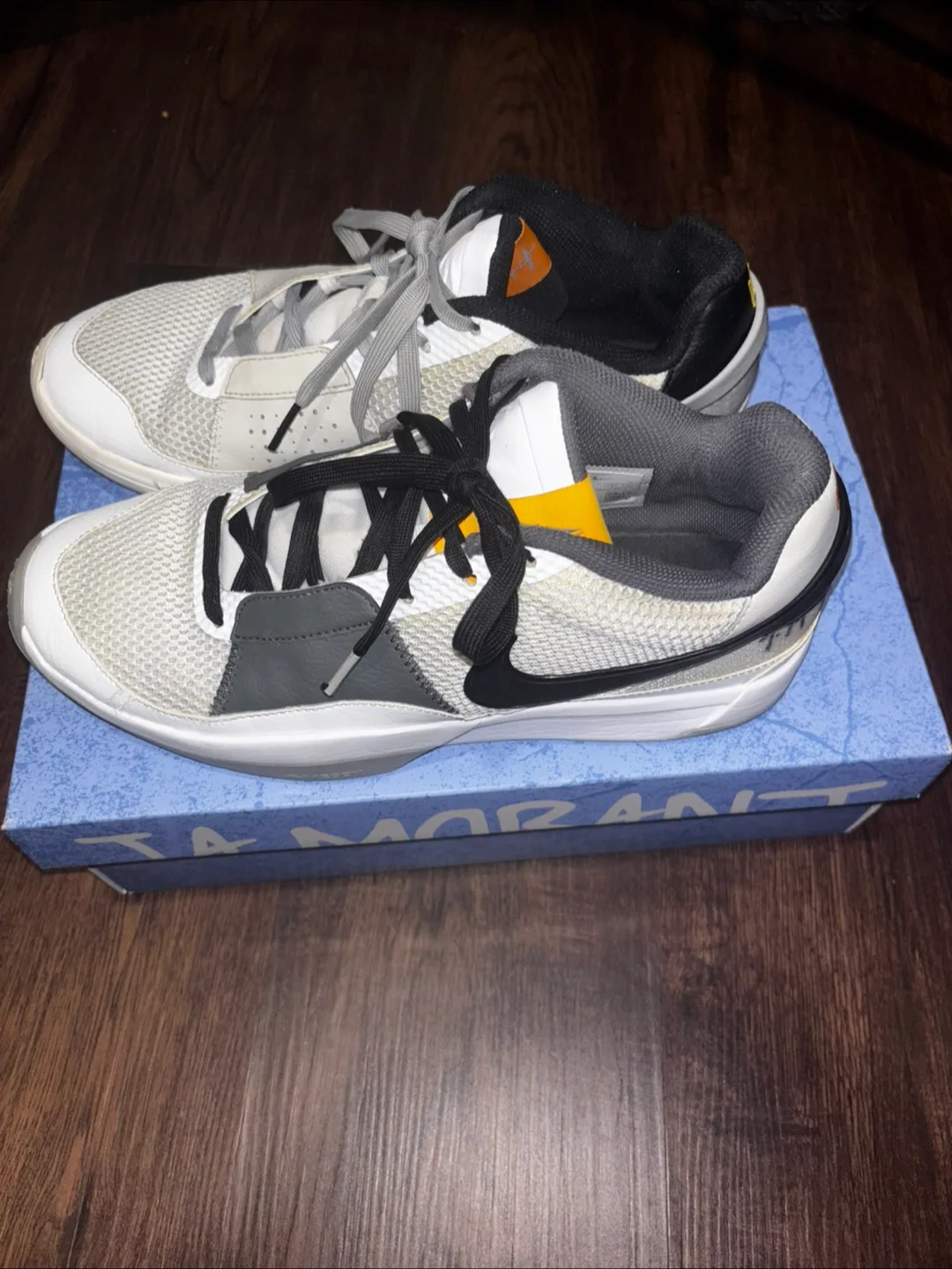 Nike Ja Morant 1 Smoke Grey Size 10 Men image indicator(5)