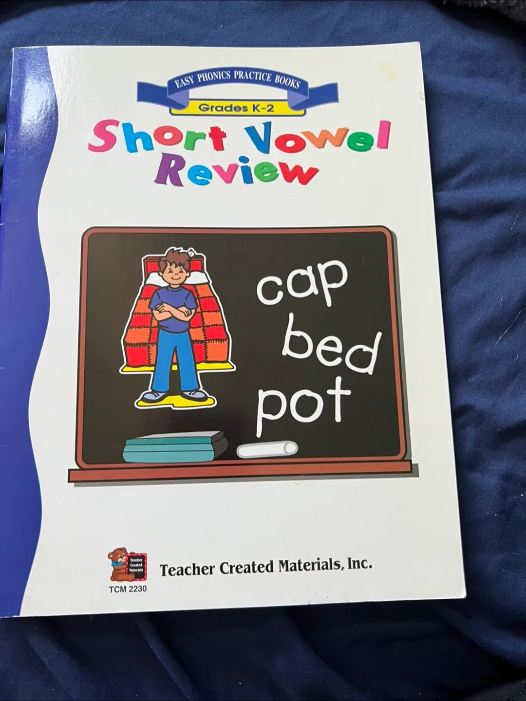 Short Vowel Review - Easy Phonics Practice Book thumbnail