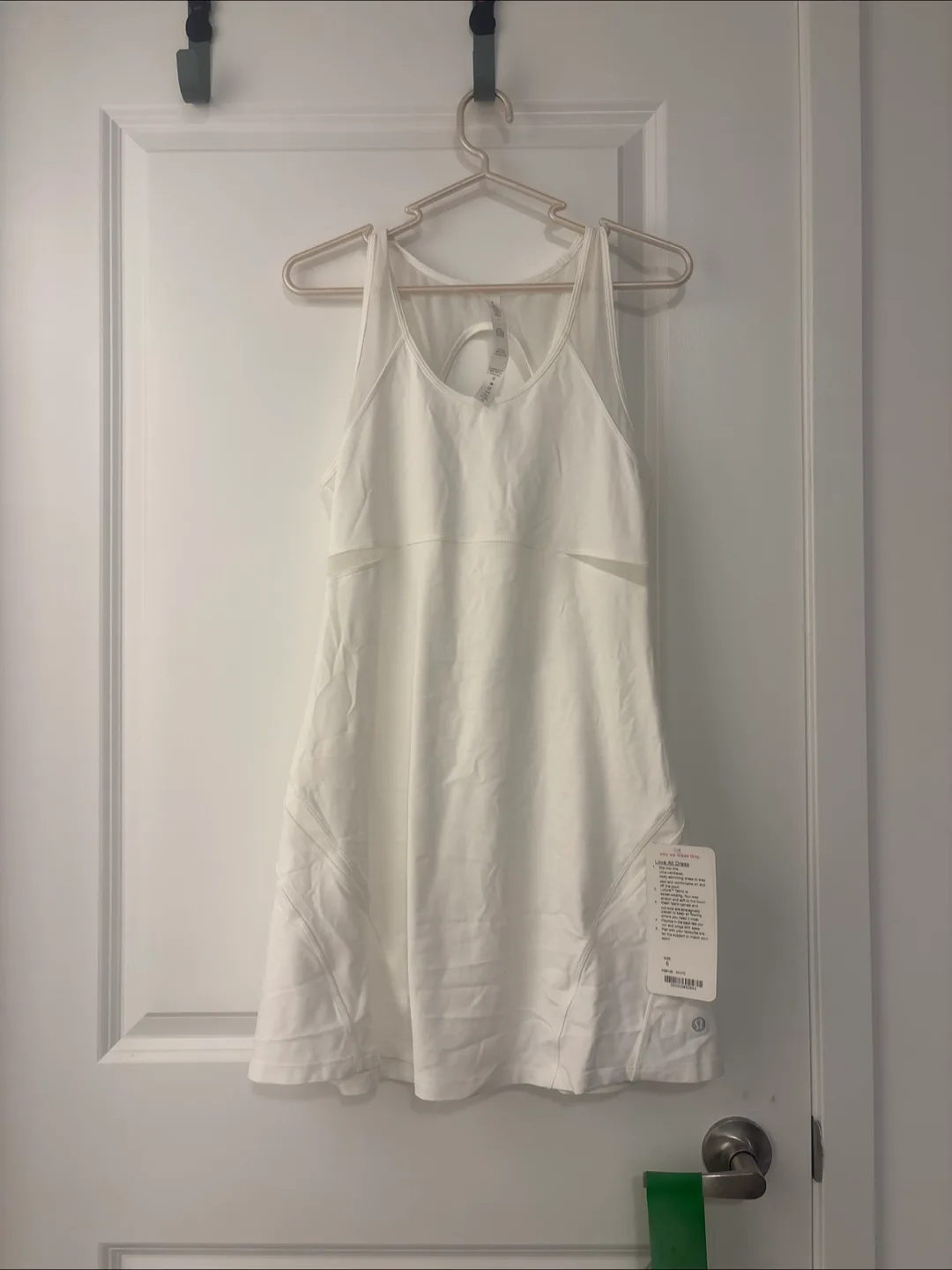 Lululemon Ace Tennis Dress - White, Size 6 thumbnail