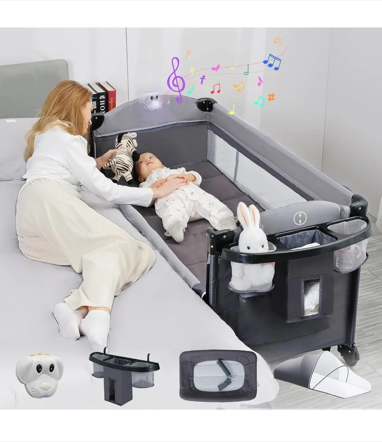 Baby Playard/Bassinet with Changing Station