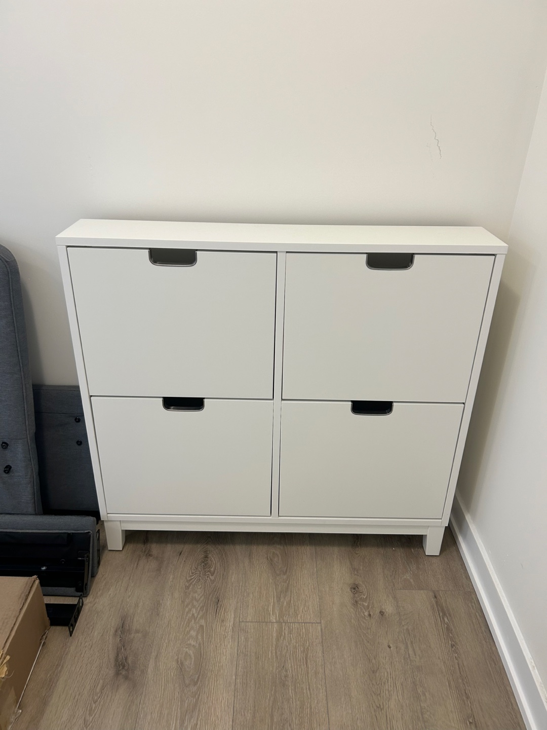 IKEA White Shoe Cabinet