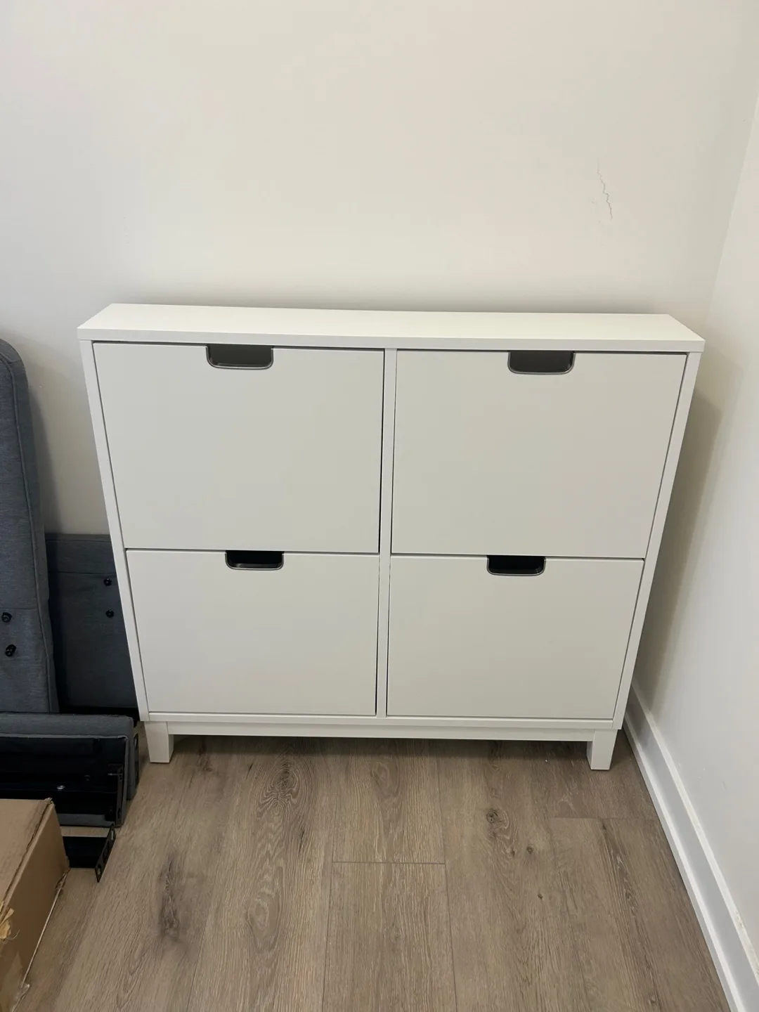 IKEA White Shoe Cabinet