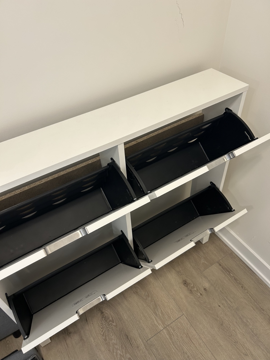 IKEA White Shoe Cabinet - photo 3
