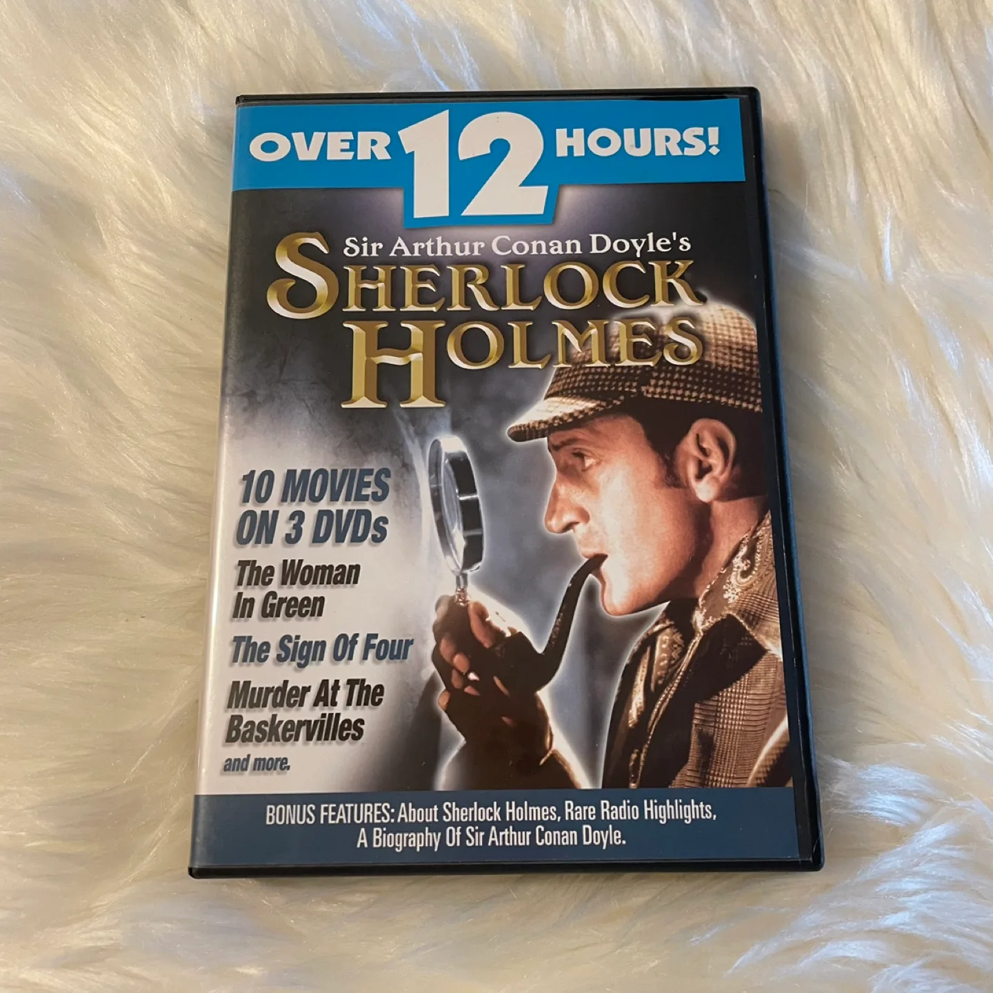 Sherlock Holmes 10 Movies on 3 DVDs thumbnail
