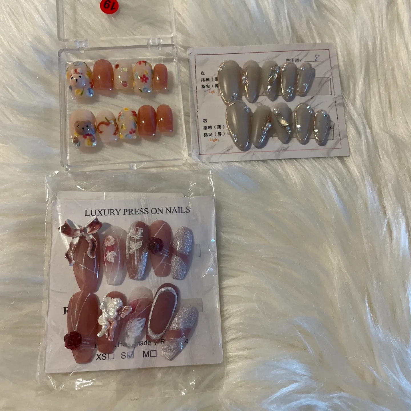 Luxury Press On Nails - Size Small thumbnail