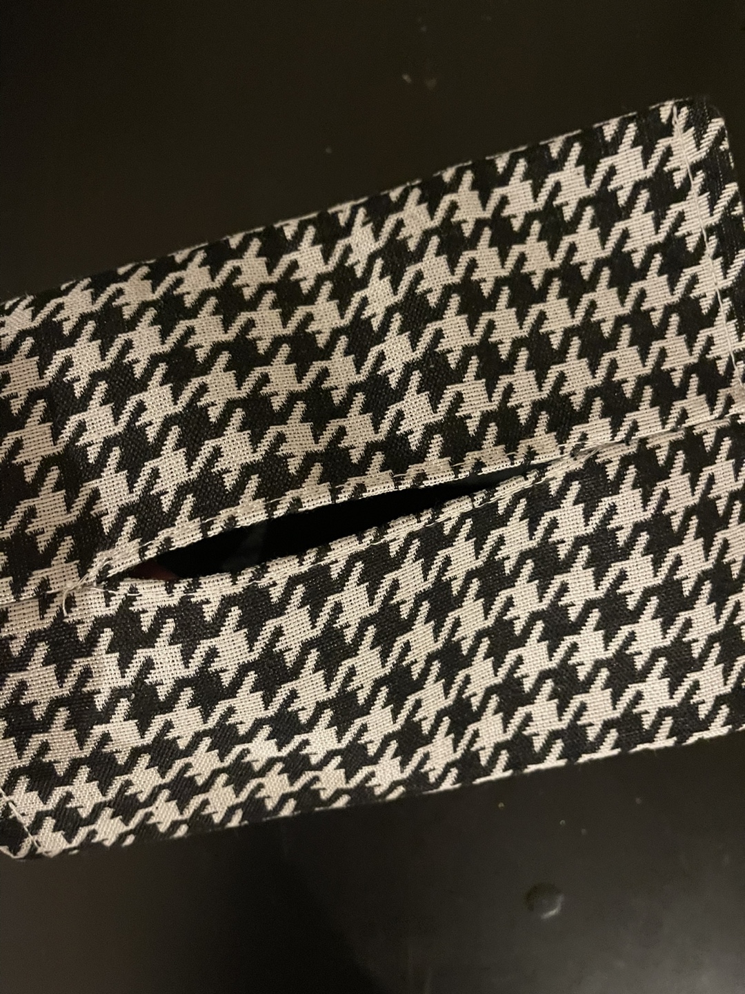 Tissue Pouch – Brand New (Black & White Pattern) - photo 2