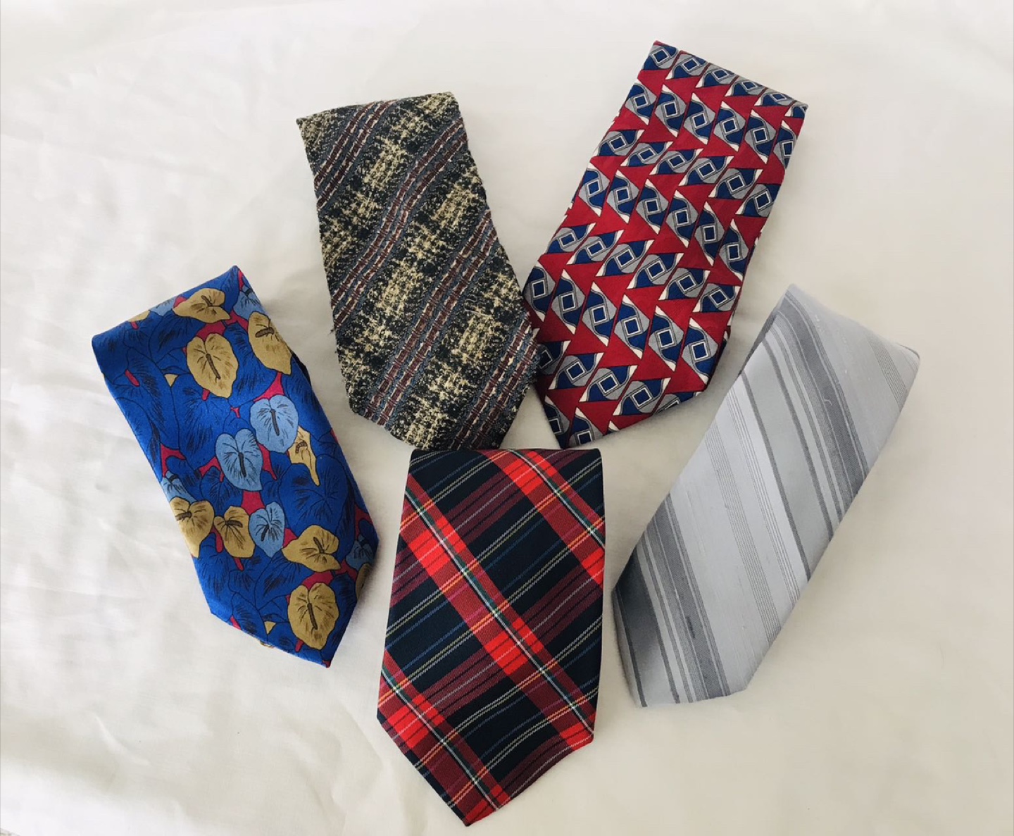 Assorted Men's Ties - Bundle of 5