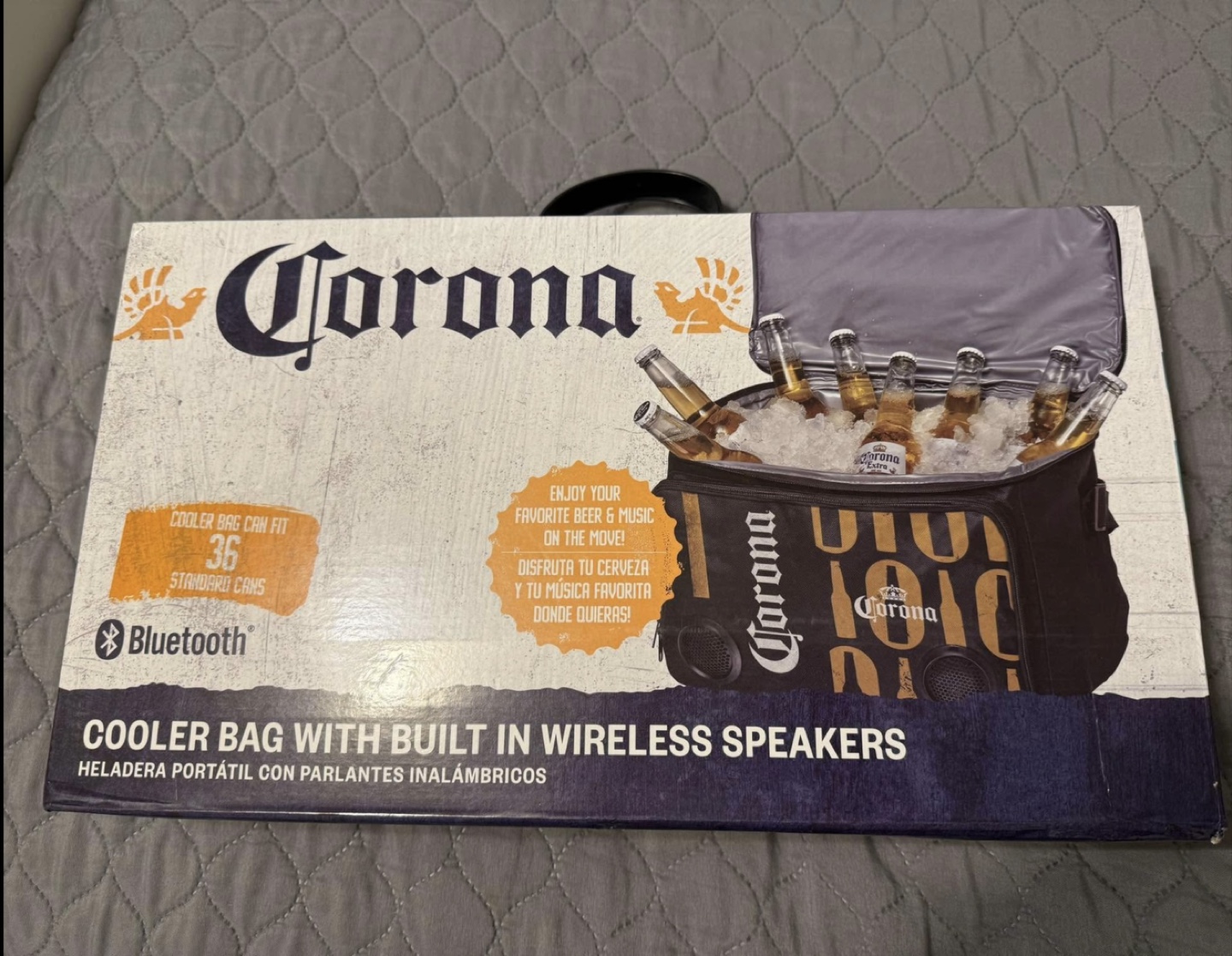 Corona Cooler Bag with Wireless Speakers - New - photo 2