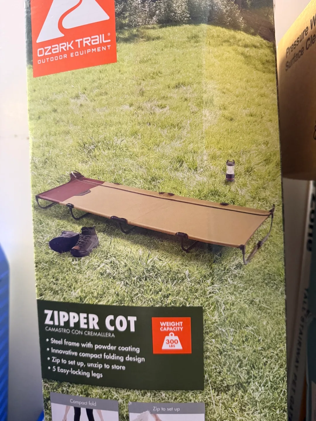 Ozark Trail Zipper Cot - Sleeps 1 thumbnail
