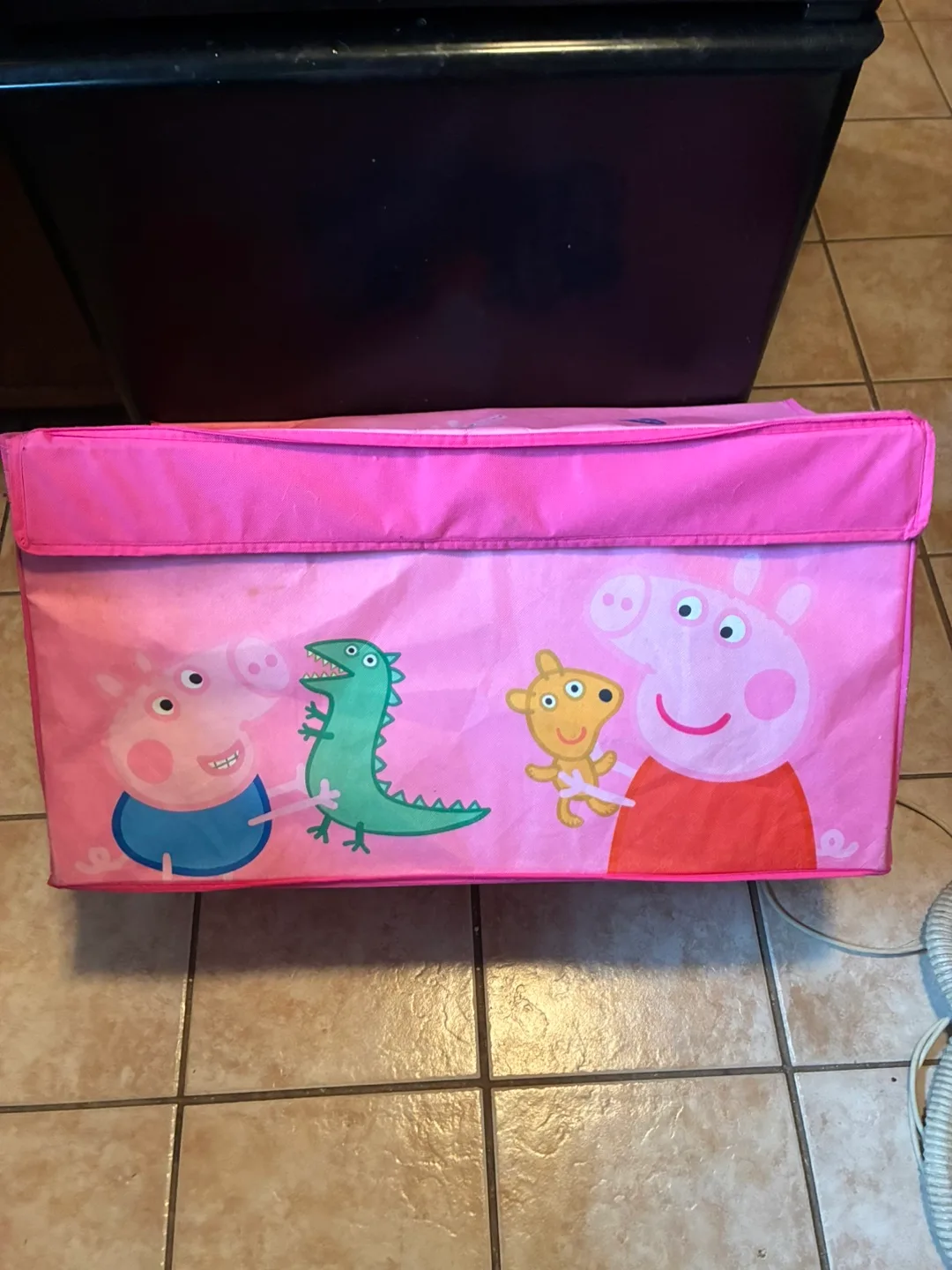 Peppa Pig Pink Toy Storage Box thumbnail