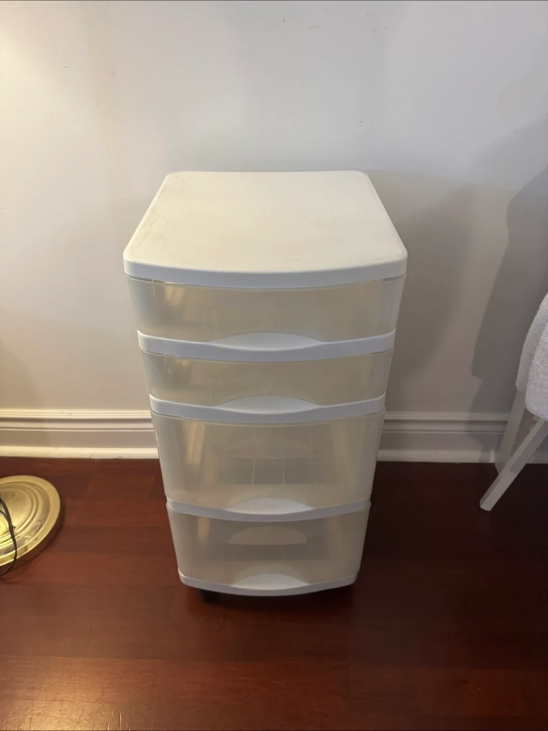Plastic 4-Drawer Storage Tower thumbnail