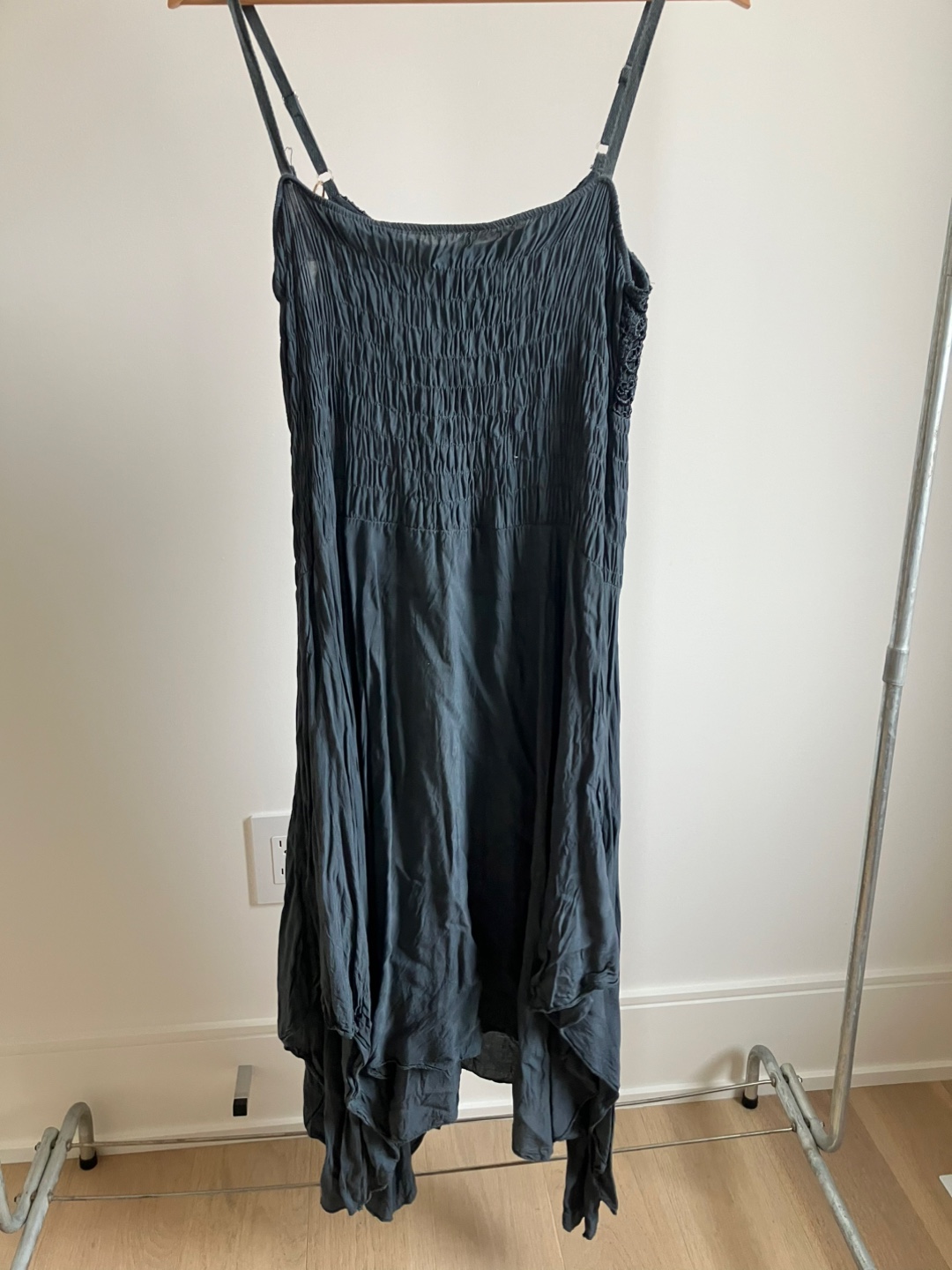 Grey Spaghetti Strap Dress - photo 2