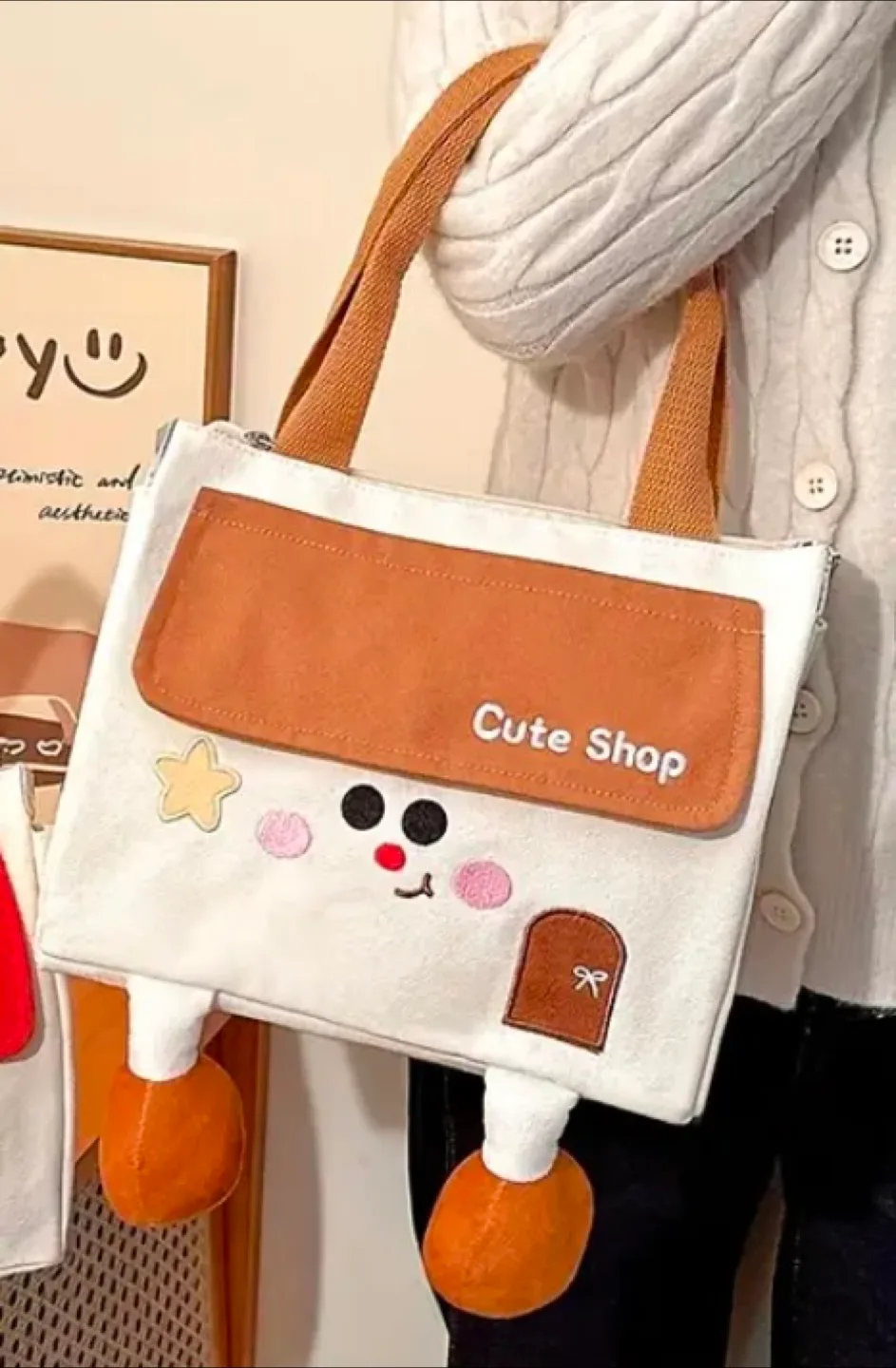 Cute shop lunch bag thumbnail
