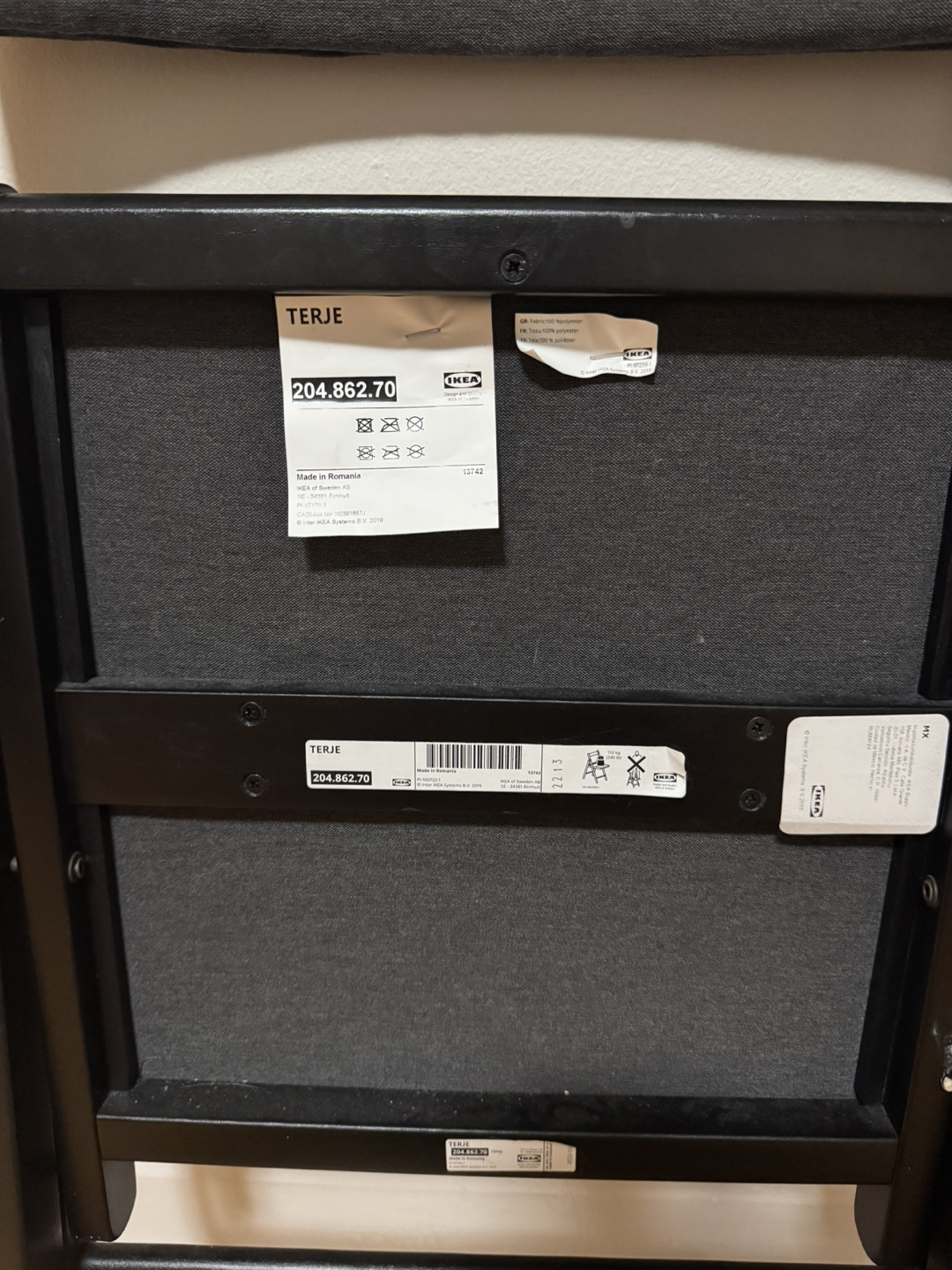 IKEA TERJE Folding Chairs - Set of 2 - photo 2