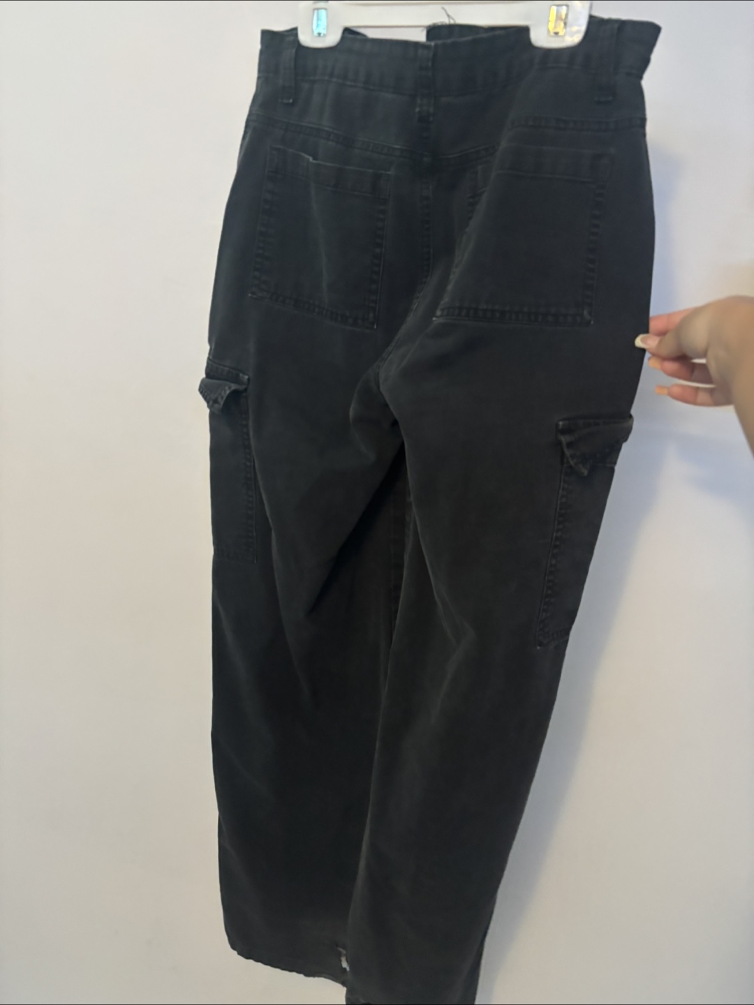 Black Cargo Pants - photo 2