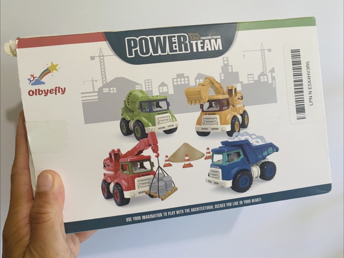 Truck toy set of 4 - photo 2