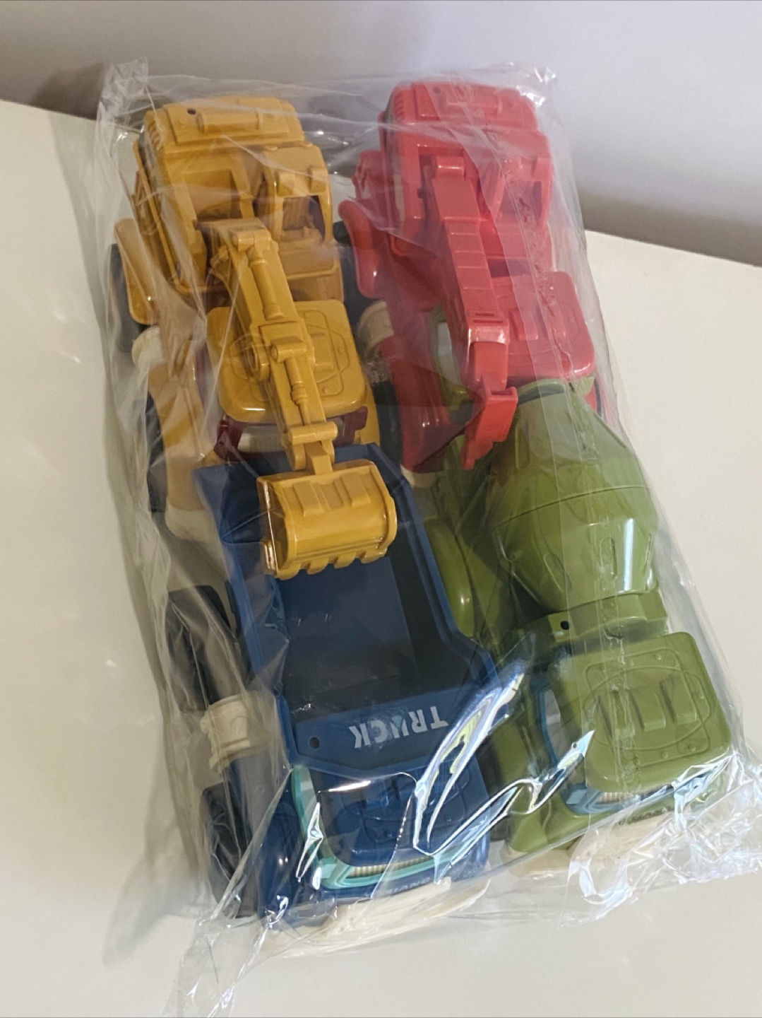 Truck toy set of 4 - photo 5
