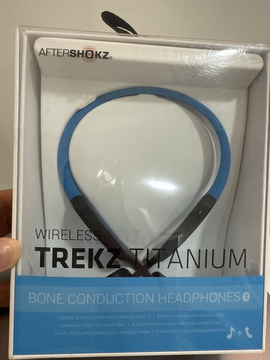 AfterShokz Trekz Titanium Wireless Headphones - New!
