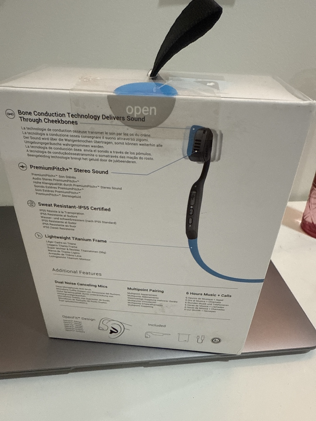 AfterShokz Trekz Titanium Wireless Headphones - New! - photo 3